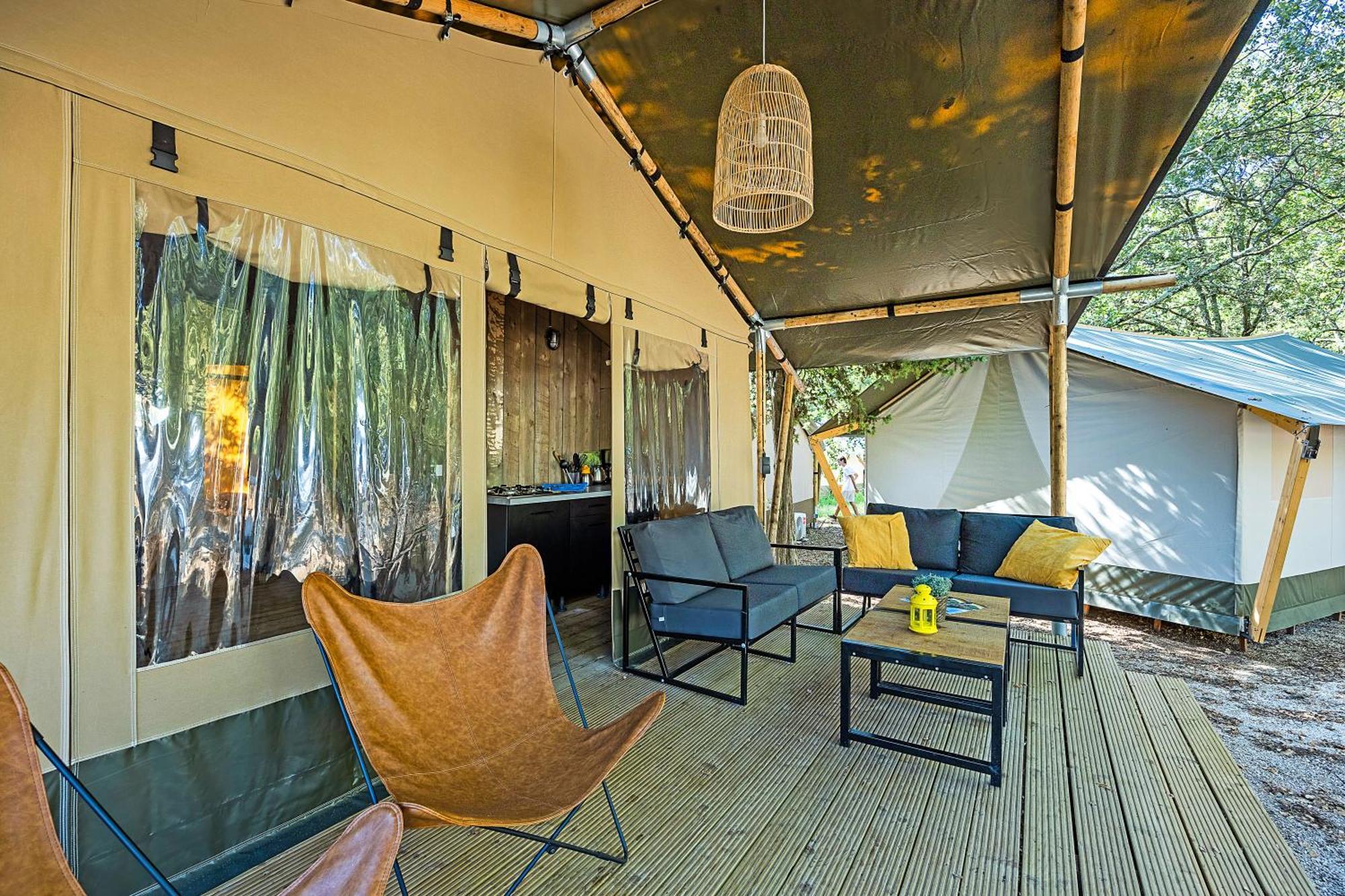 צרבאר - פורת Easyatent Safari Tent Lanterna חדר תמונה