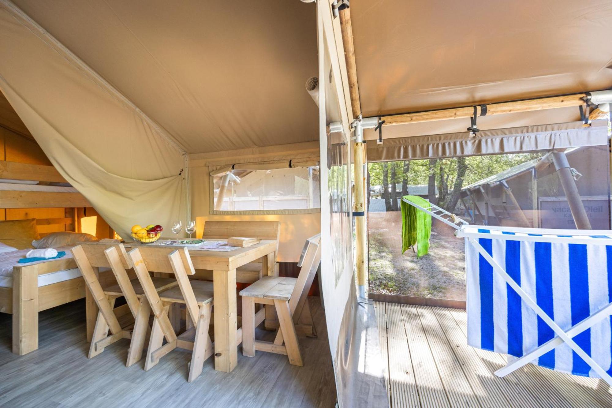 צרבאר - פורת Easyatent Safari Tent Lanterna חדר תמונה