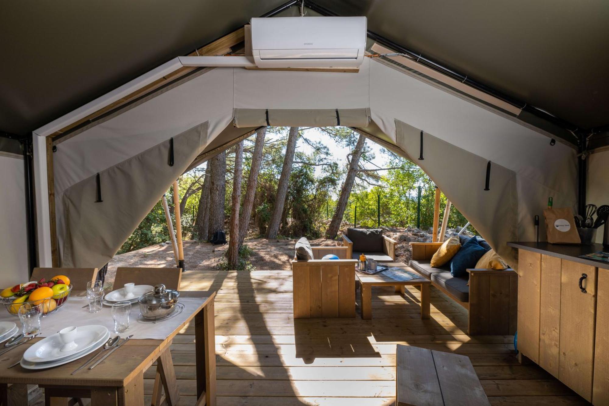 צרבאר - פורת Easyatent Safari Tent Lanterna חדר תמונה